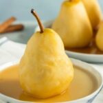 poached pears