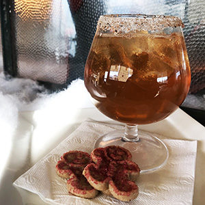 The Block's Good Queen Bess cocktail Savour Calgary Christmas Cocktail Roundup