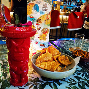 Ricardo's Hideaway Shaka Kalikimaka cocktail Savour Calgary Christmas Cocktail Roundup