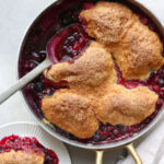 Berry Cornmeal Cobbler