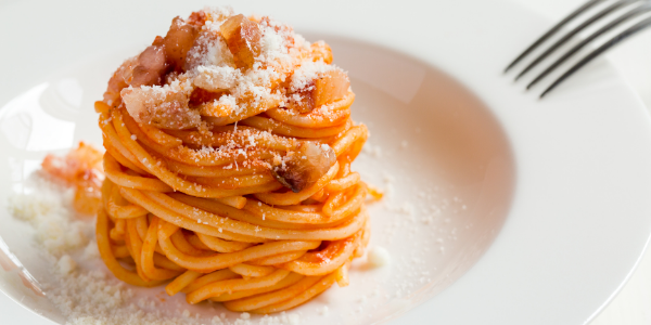 Bigoli all’ Amatriciana
