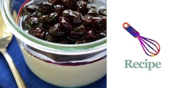Black Tea Panna Cotta