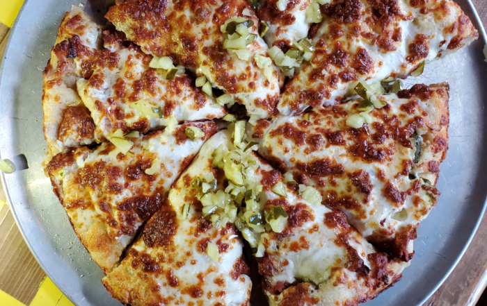 The Mash pickle pizza