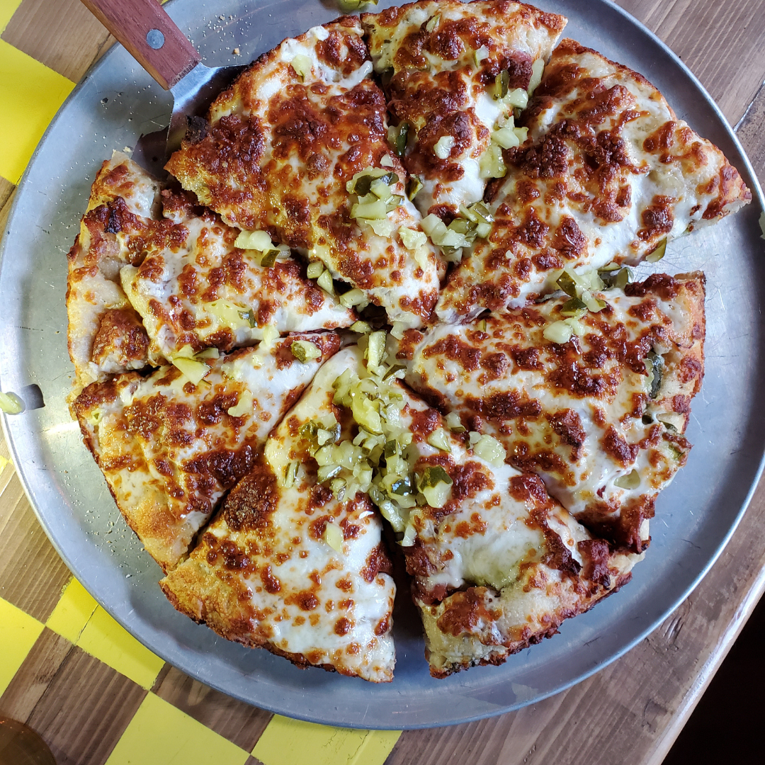 The Mash pickle pizza
