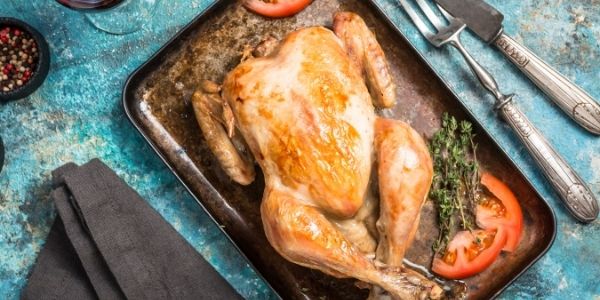 braised chicken in milk