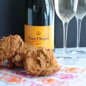 champagne and fried chicken champagne and fried chicken