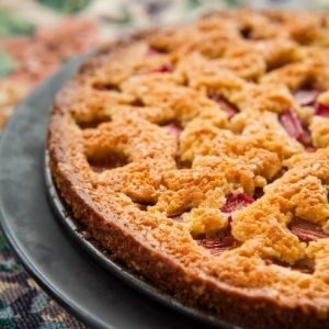 rhubarb pie