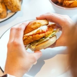 Hot Chix sandwich