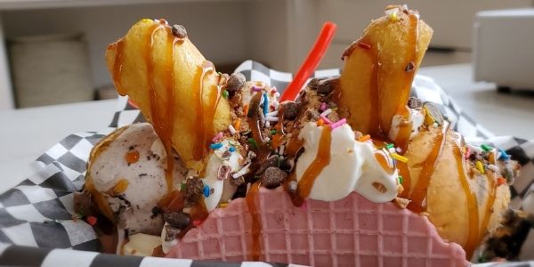 ice cream tacos
