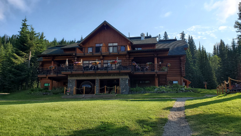 Island Lake Lodge Tamarack Lodge from the lake