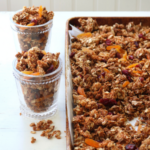 clumpy honey granola