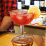hibiscus gin sour