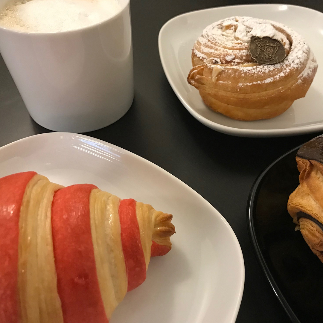 Pastries large square