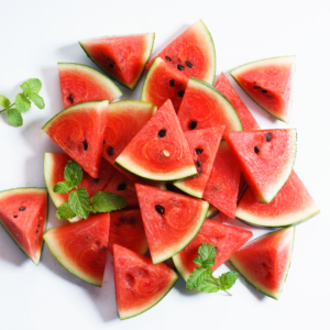 watermelon cut
