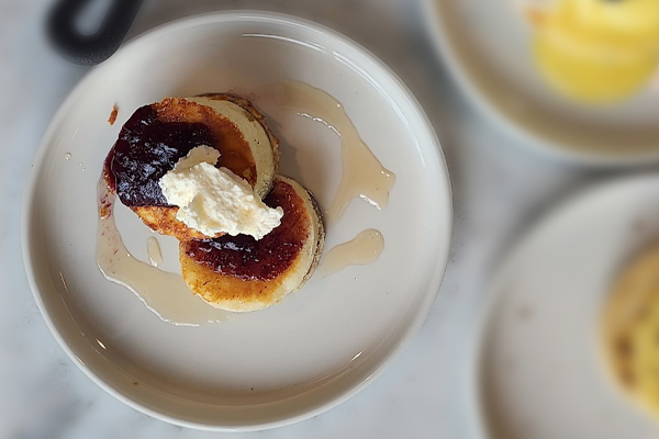 lemon ricotta topping