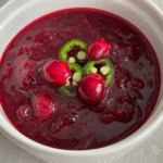 sweet and spicy cranberry sauce