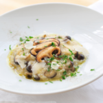 mushroom risotto