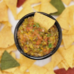 tomato green chile salsa