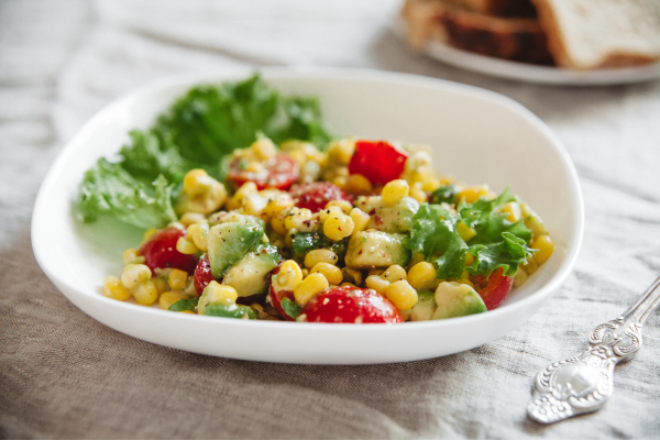 corn and avocado salad