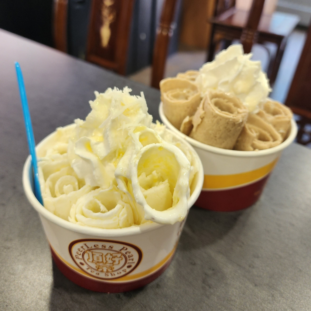 peerless pearl thai rolled ice cream peerless pearl thai rolled ice cream