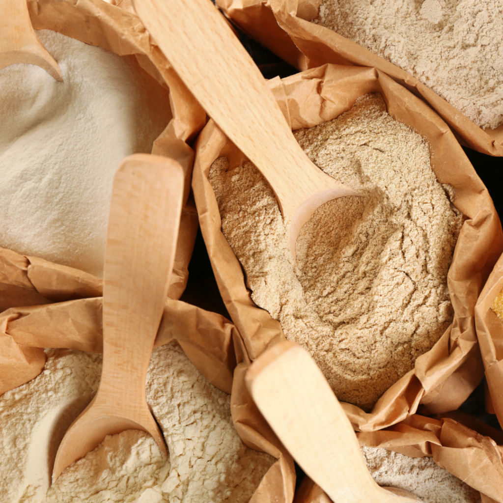 different types of flour