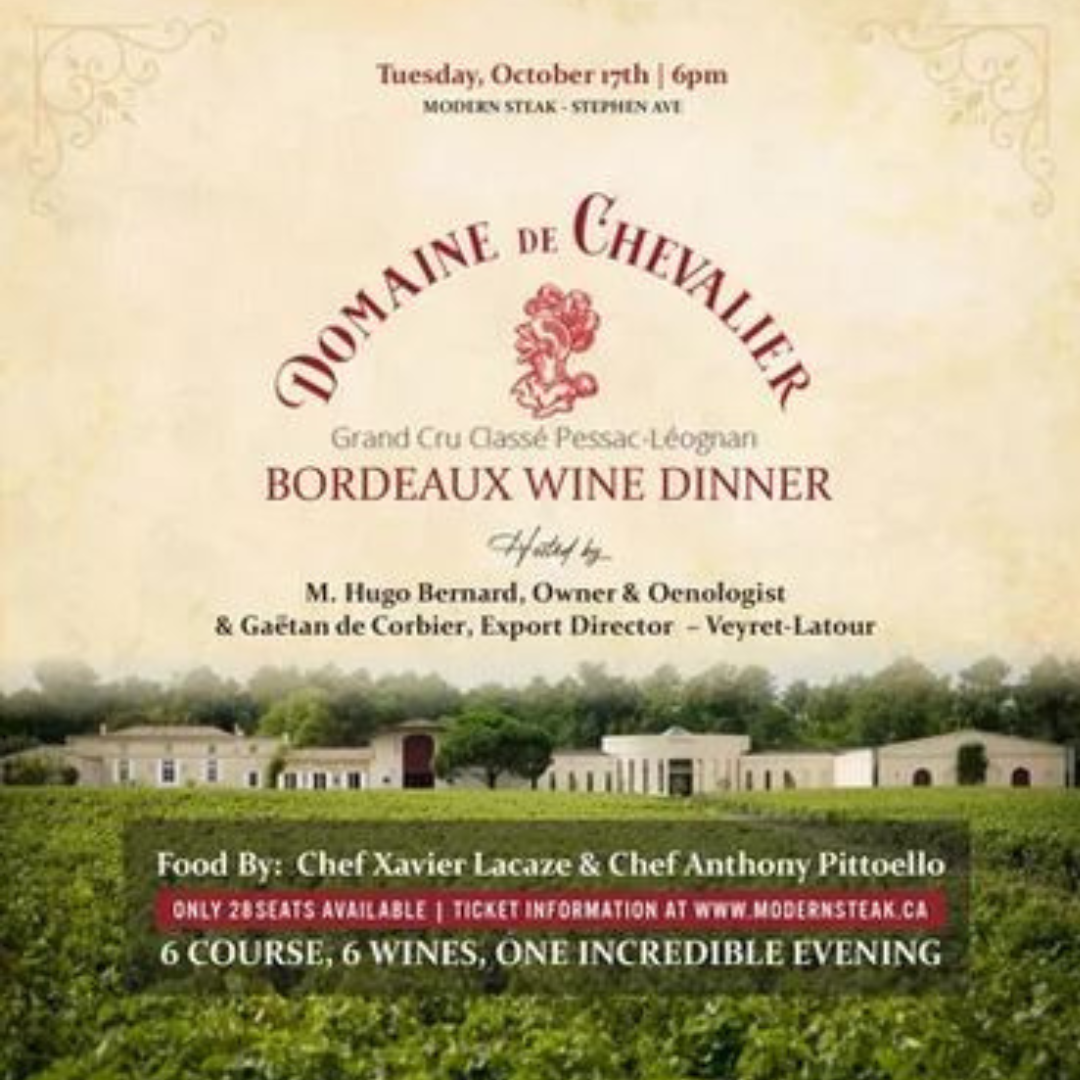 A Once in a Lifetime Gastronomic Journey with Bordeaux Wine Producer Domaine de Chevalier and Modern Steak