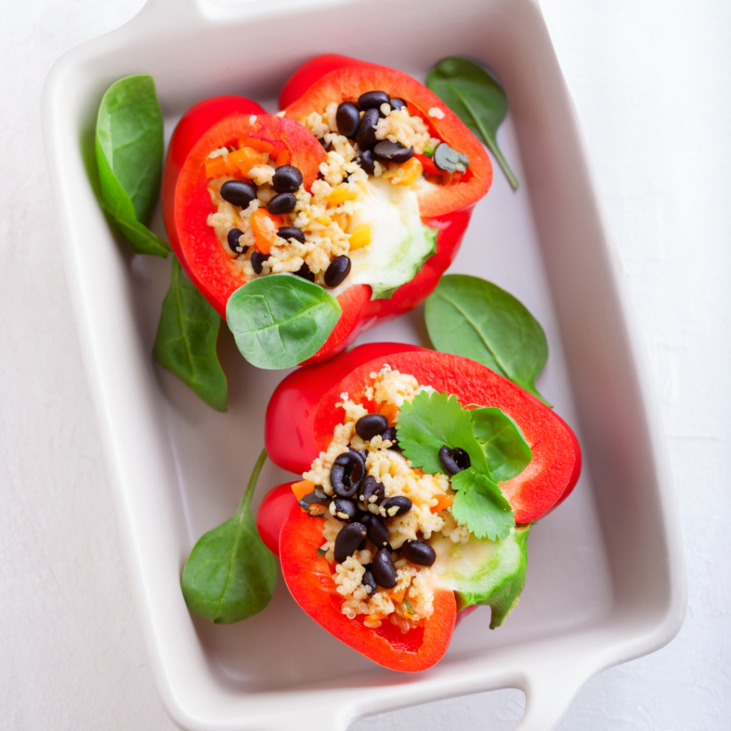 quinoa stuffed peppers