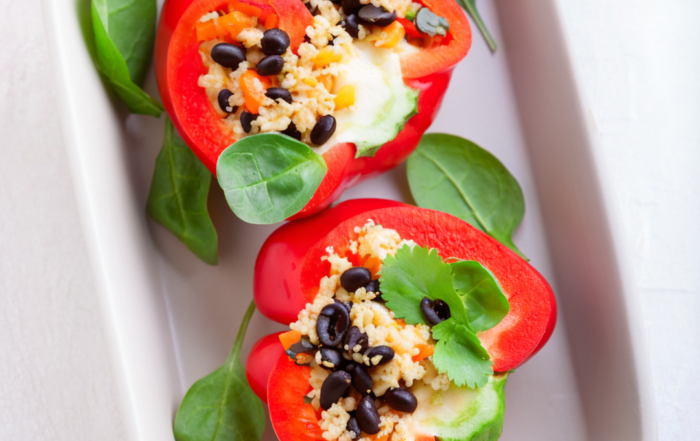 quinoa stuffed peppers