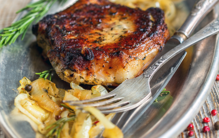 pork chop dishes in calgary