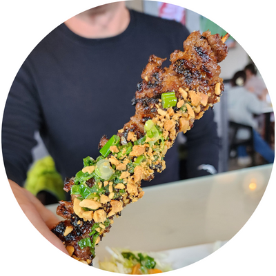Satay Beef Skewers