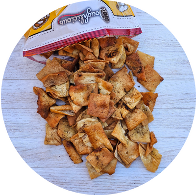 Doughlicious pita chips