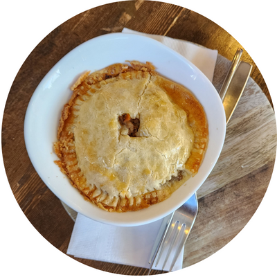 Tourtiere Pot Pie from Primal Grounds
