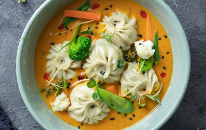 dumplings - momo
