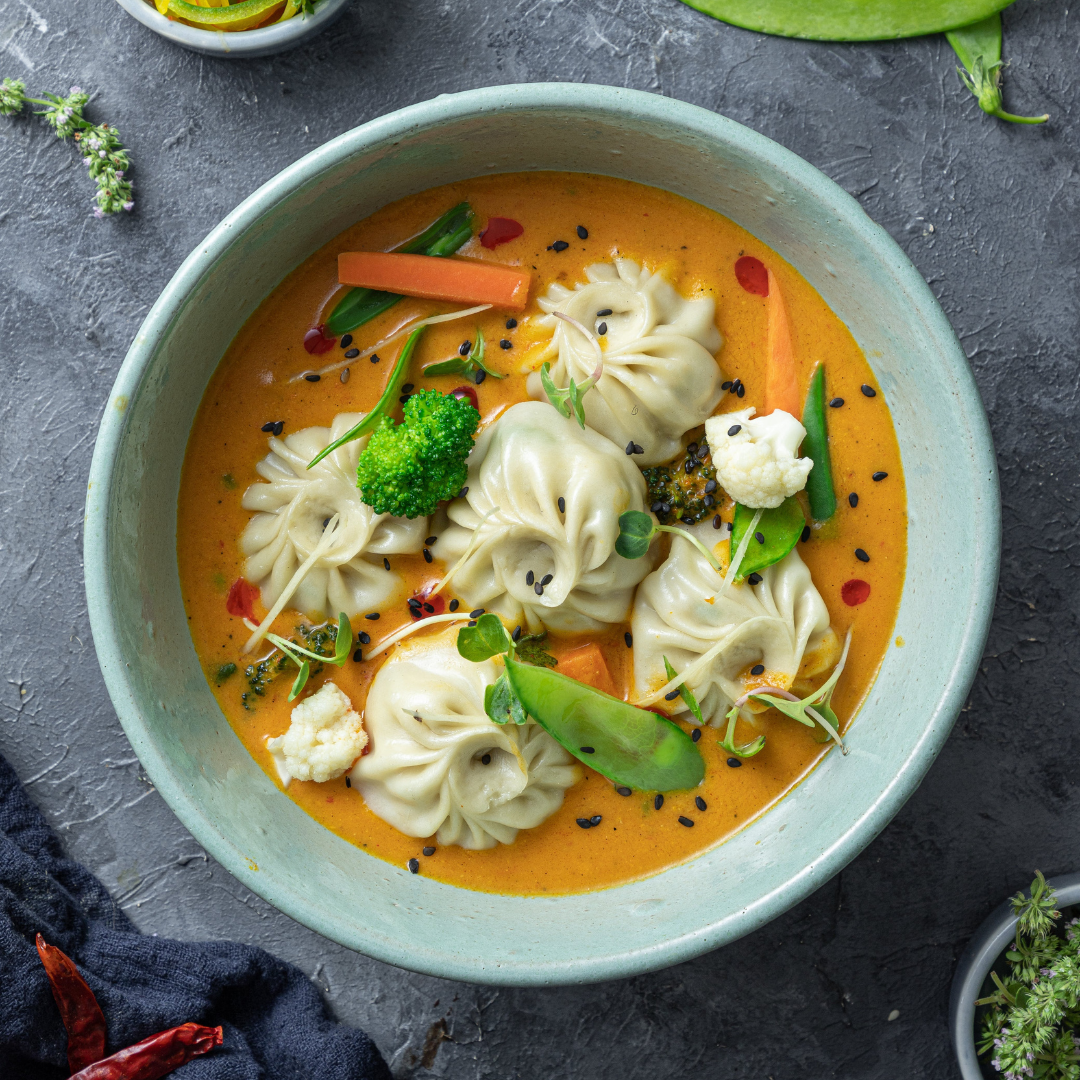dumplings - momo