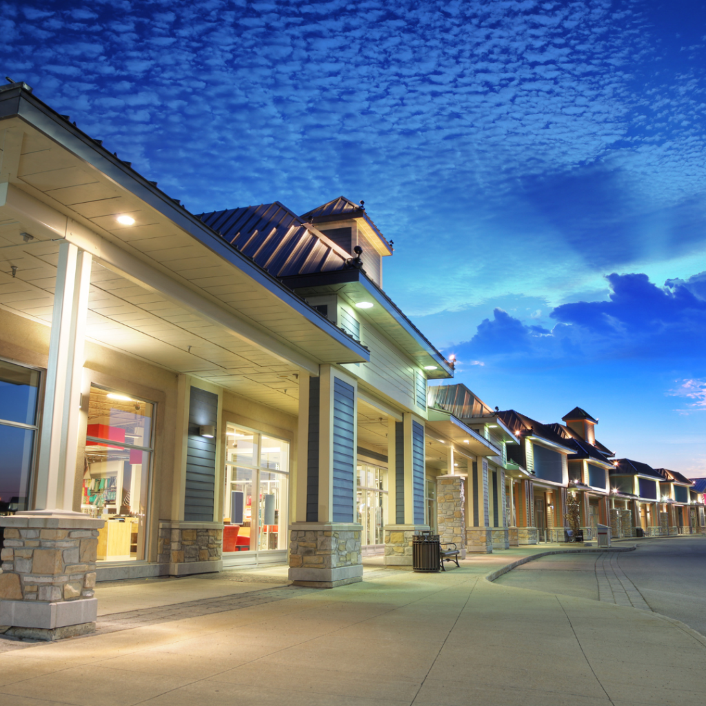 strip malls strip malls