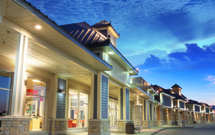strip malls