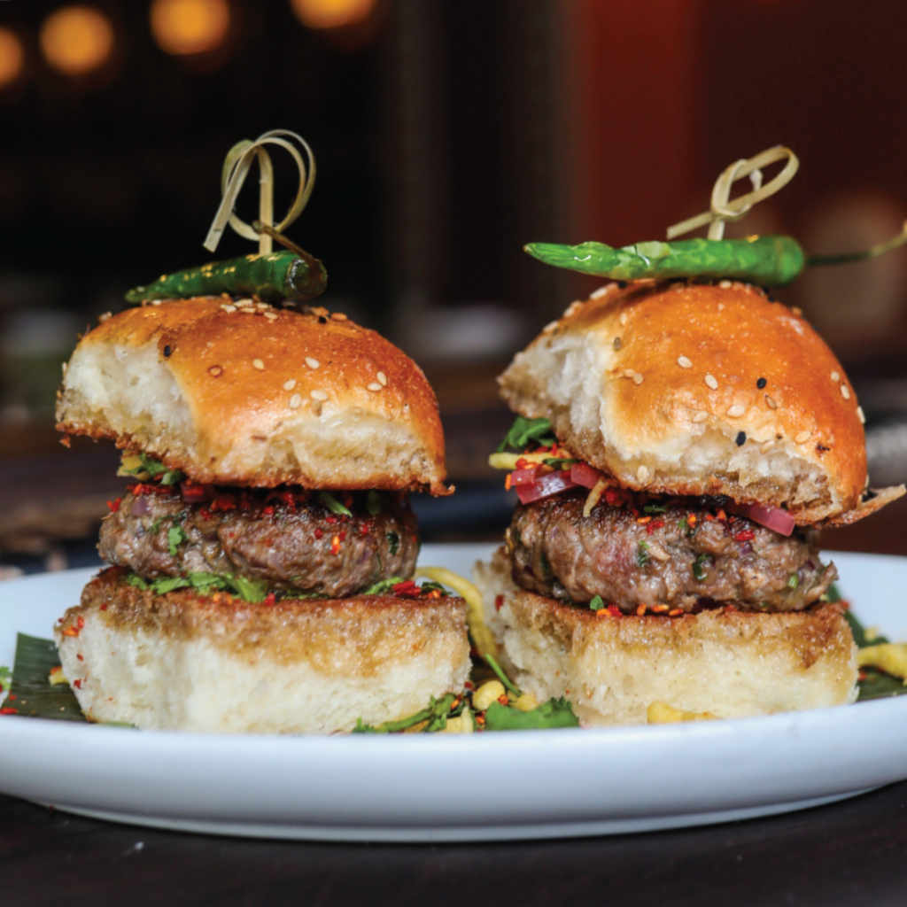 Calcutta Cricket Club burgers Calcutta Cricket Club burgers