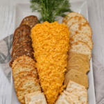 carrot shaped cheese ball