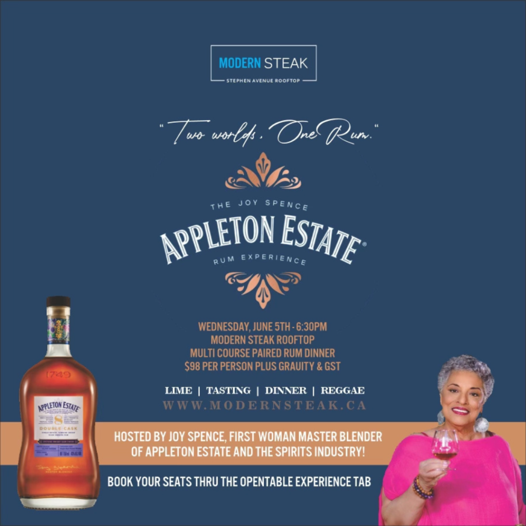 APPLETONS RUM DINNER WITH JOY APPLETONS RUM DINNER WITH JOY
