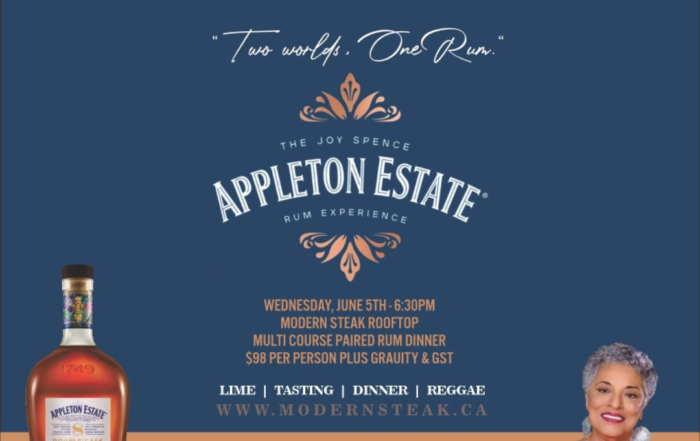 APPLETONS RUM DINNER WITH JOY