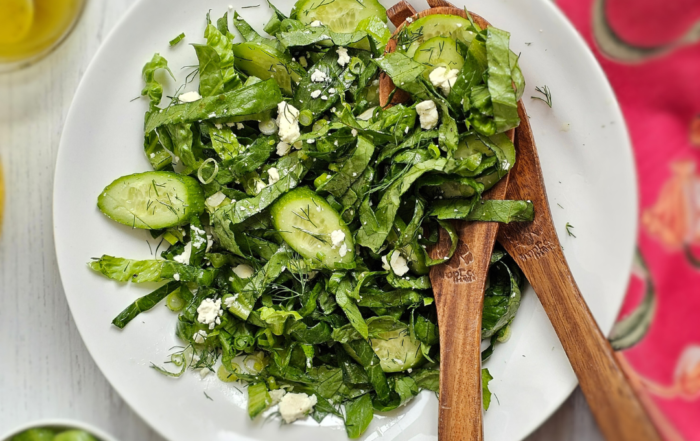 Maroulosalata (Greek Lettuce Salad)
