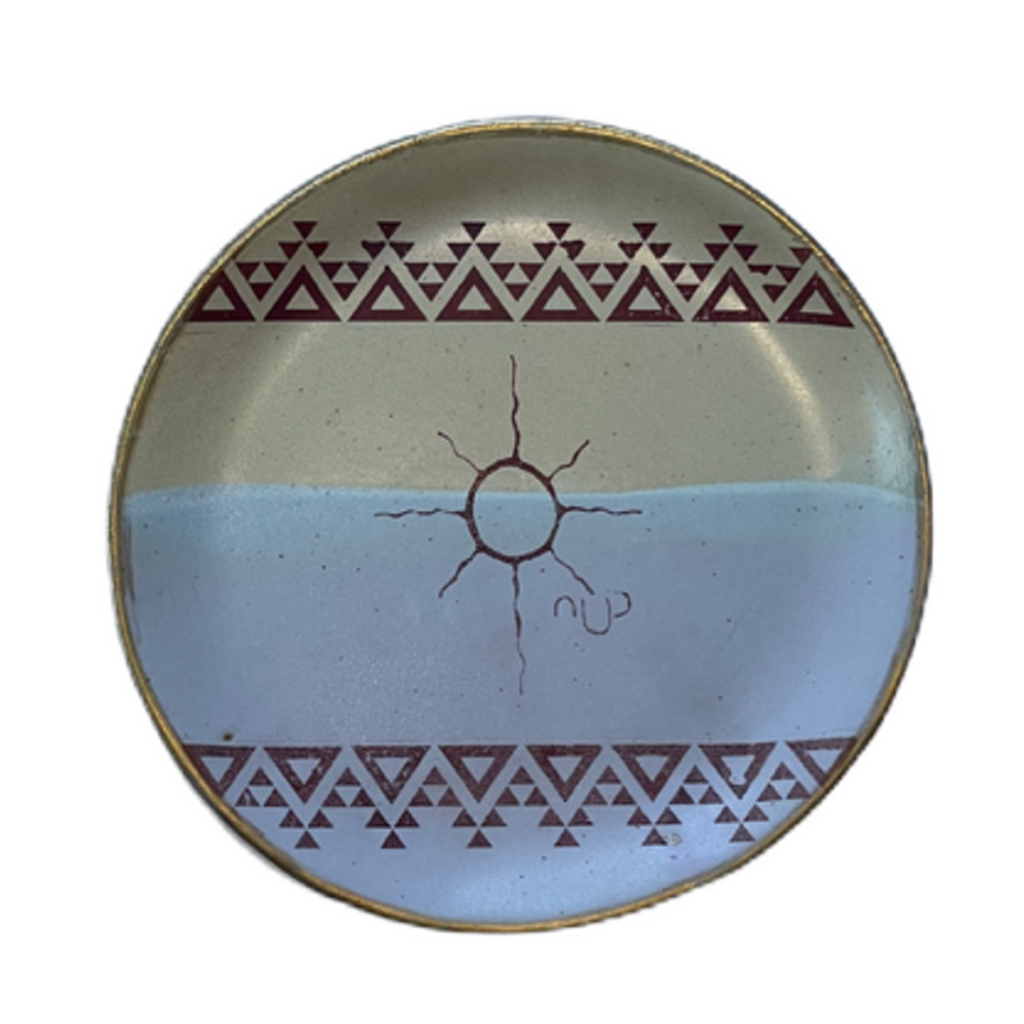 Saskatchewan potter Suzanne Page plate