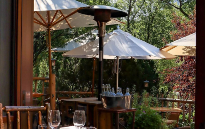 river cafe patio