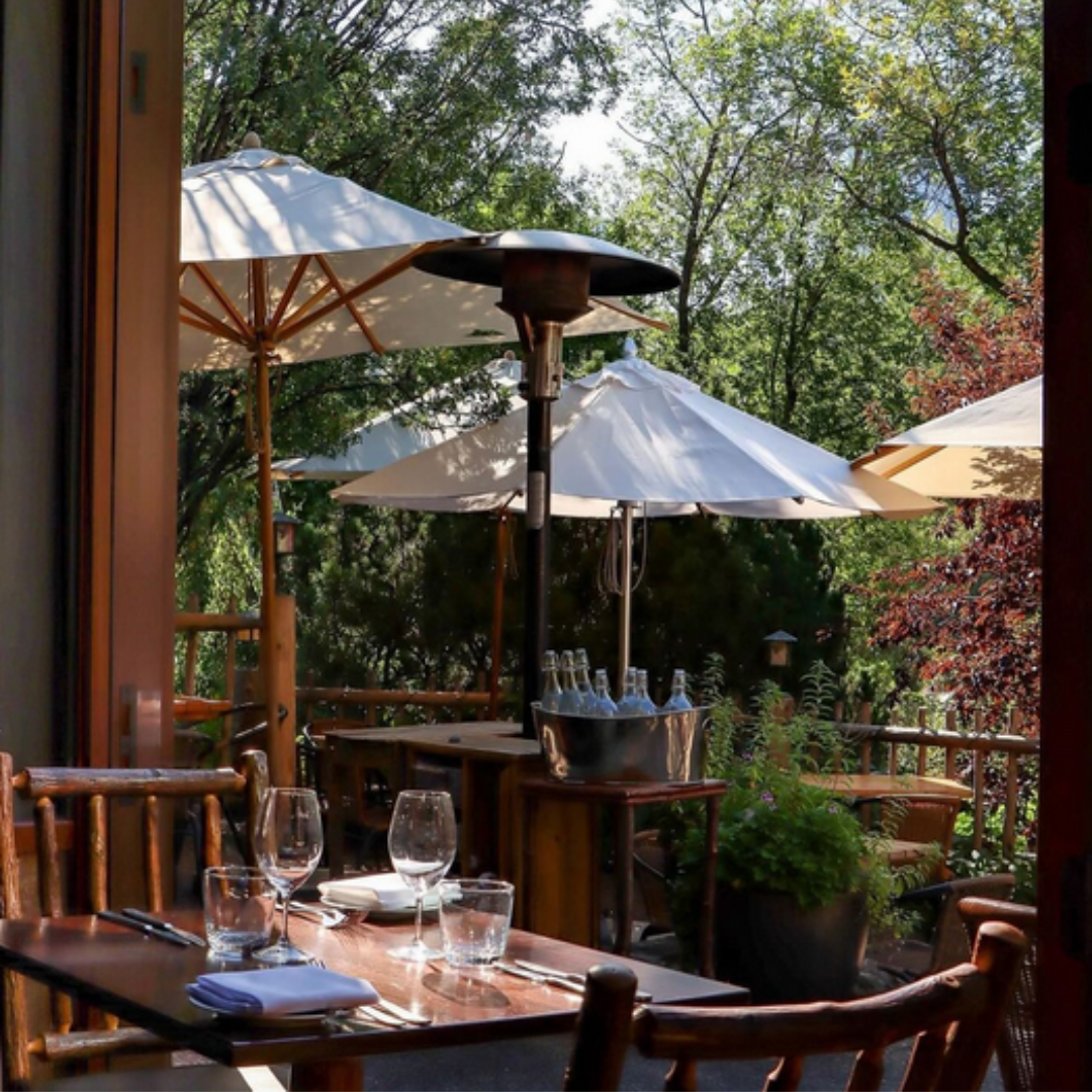 river cafe patio