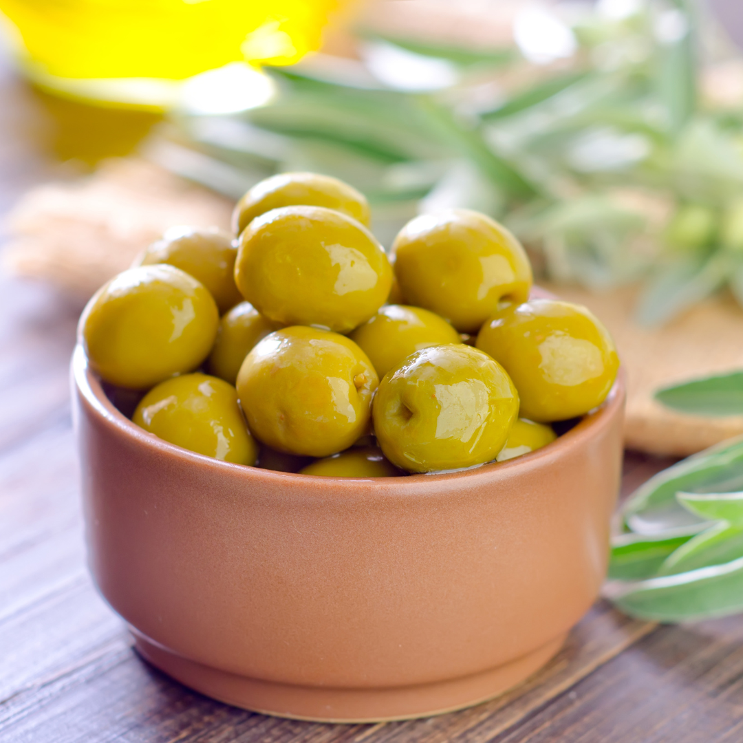 Halkidiki S.Mammoth Whole Greek Green Olives