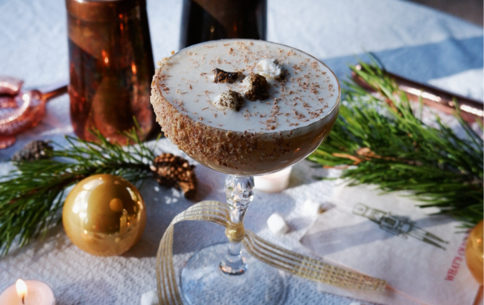 Fireside Flip Cocktail