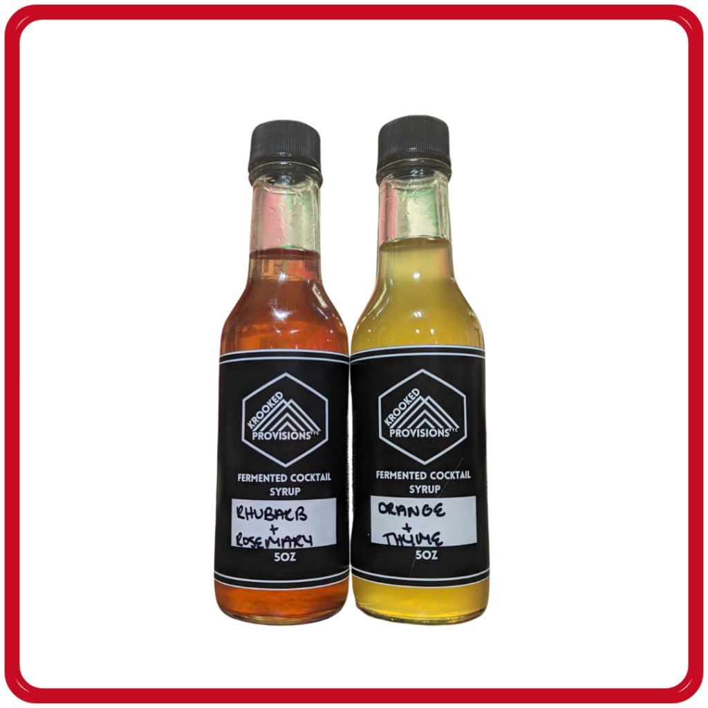 fermented cocktail syrups