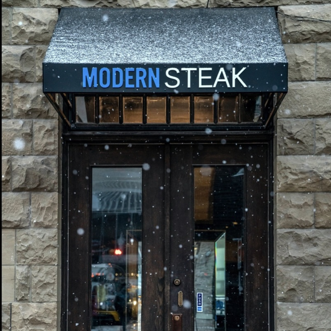 modern steak