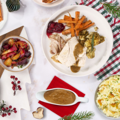 ATCO Blue Flame Christmas dinner