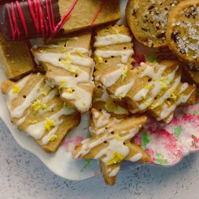 citrus thyme shortbread citrus thyme shortbread